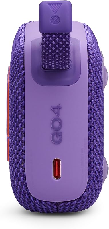 JBL Go 4 Lila Hordozható Bluetooth Hangszóró Vízálló Porálló 7 Óra Játékidő - Purple