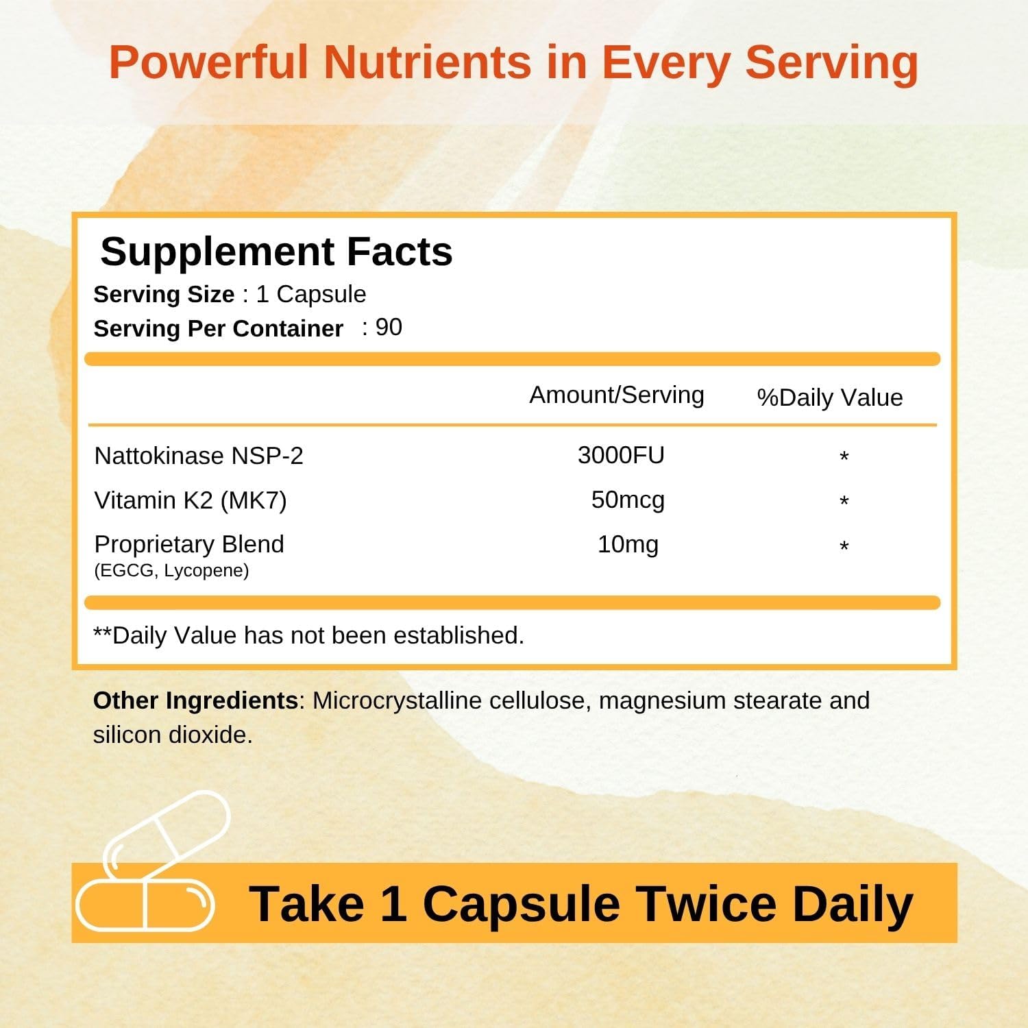 Vision Nutra Visiloc with Nattokinase 3,000 FU NSP-2 & Vitamin K2 | Support Macular Function, Visual Clarity & Circulatory Wellness | 90 Vegan Capsules