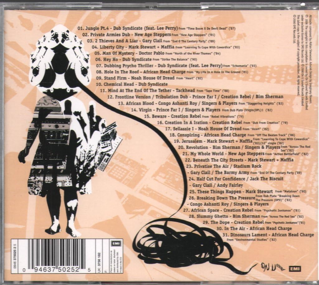 [ON-Uサウンド・クラッシュ]スラッシュ&ミックス エイドリアン・シャーウッド Amazon.com: On-U Sound Crash: Slash & Mix Adrian Sherwood