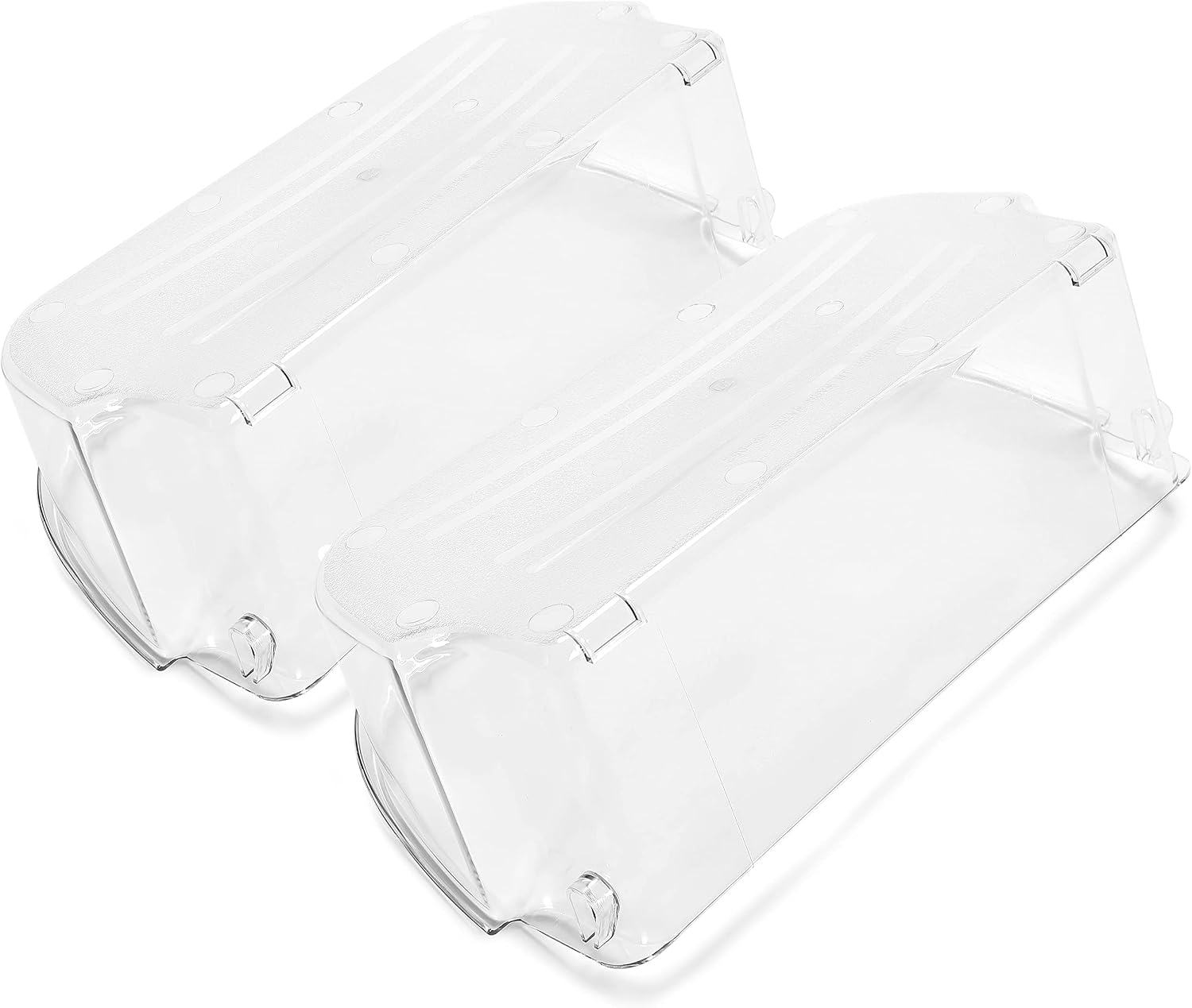 Kojem 2 X 240356402 Refrigerator Door Bin Shelf Compatible with Frigidaire Kenmore Refrigerator FGUS2642LF2 FGHS2631PF4A LFSS2612TF0 LFSS2612TE0 AP2549958 240430305 Replacement - 2Pcs Clear