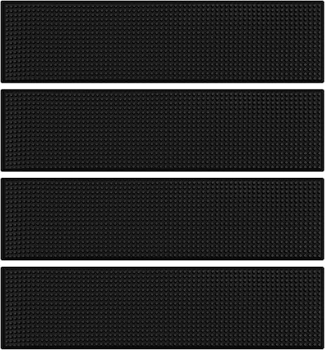 Vista 10 de Tioncy 1 tapete de bar para encimera, tapete de goma antideslizante para servicio, cóctel, barman, restaurantes, barbería, cortaús, herramientas