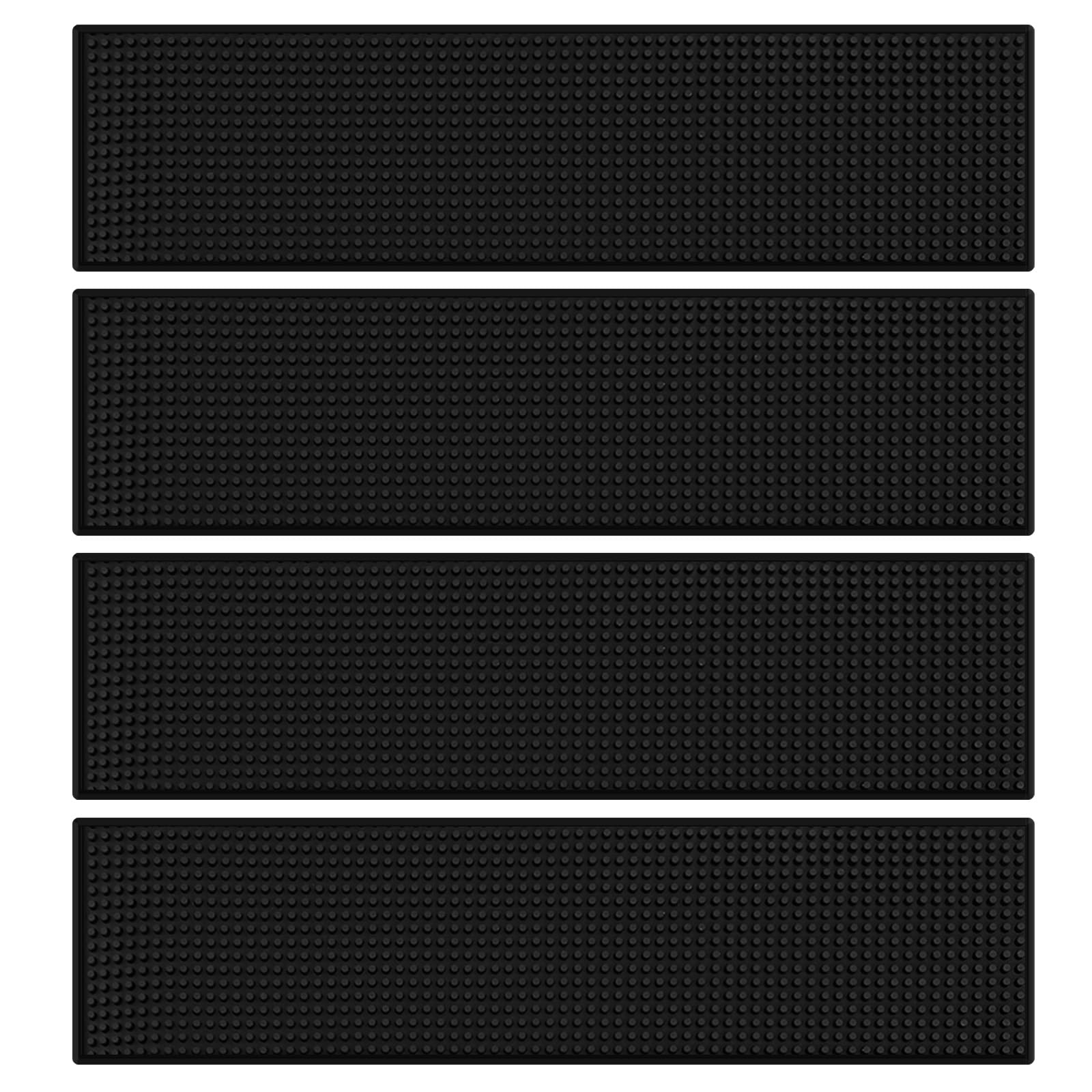 Tioncy 1 Pack Extra Large Bar Mat, 32 x 24 Inch Black Countertop Liner — Amazon image 7