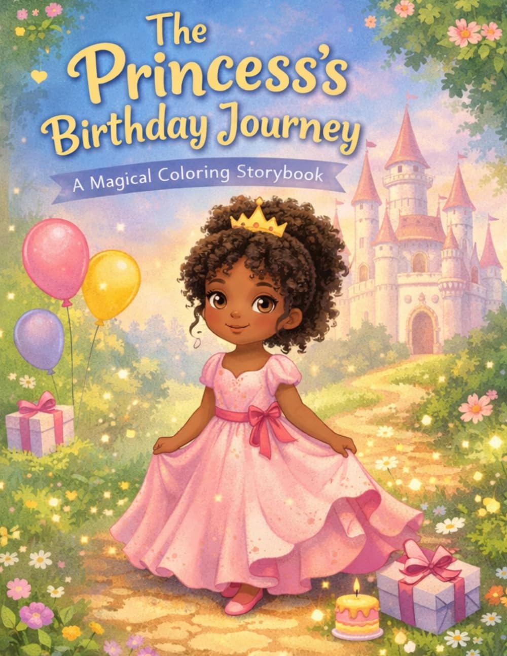 The Princess's Birthday Journey: A Magical Coloring Storybook (Princess Zora's Adventures)