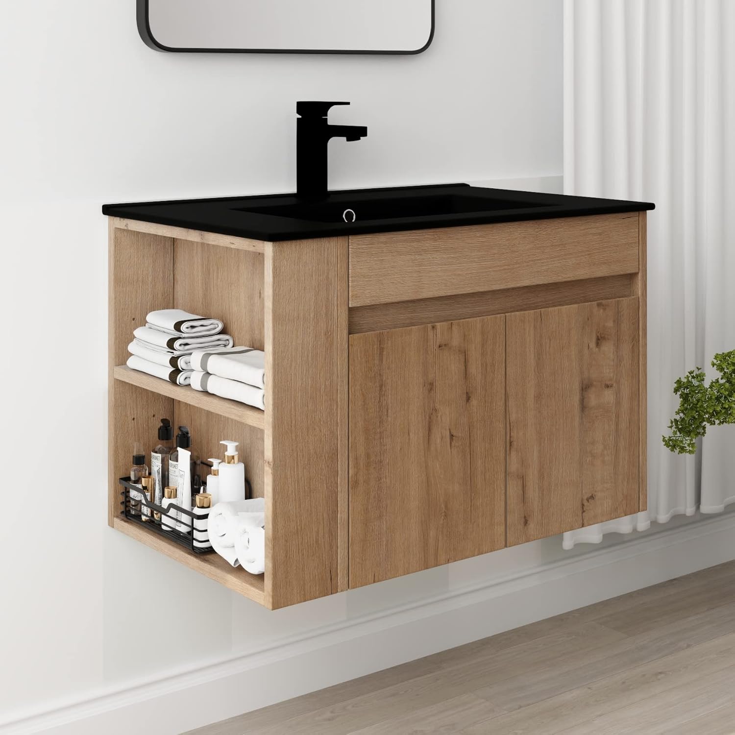Yoluckea 30 Wall Mounted Bathroom Vanity with Sink, Philippines | Ubuy