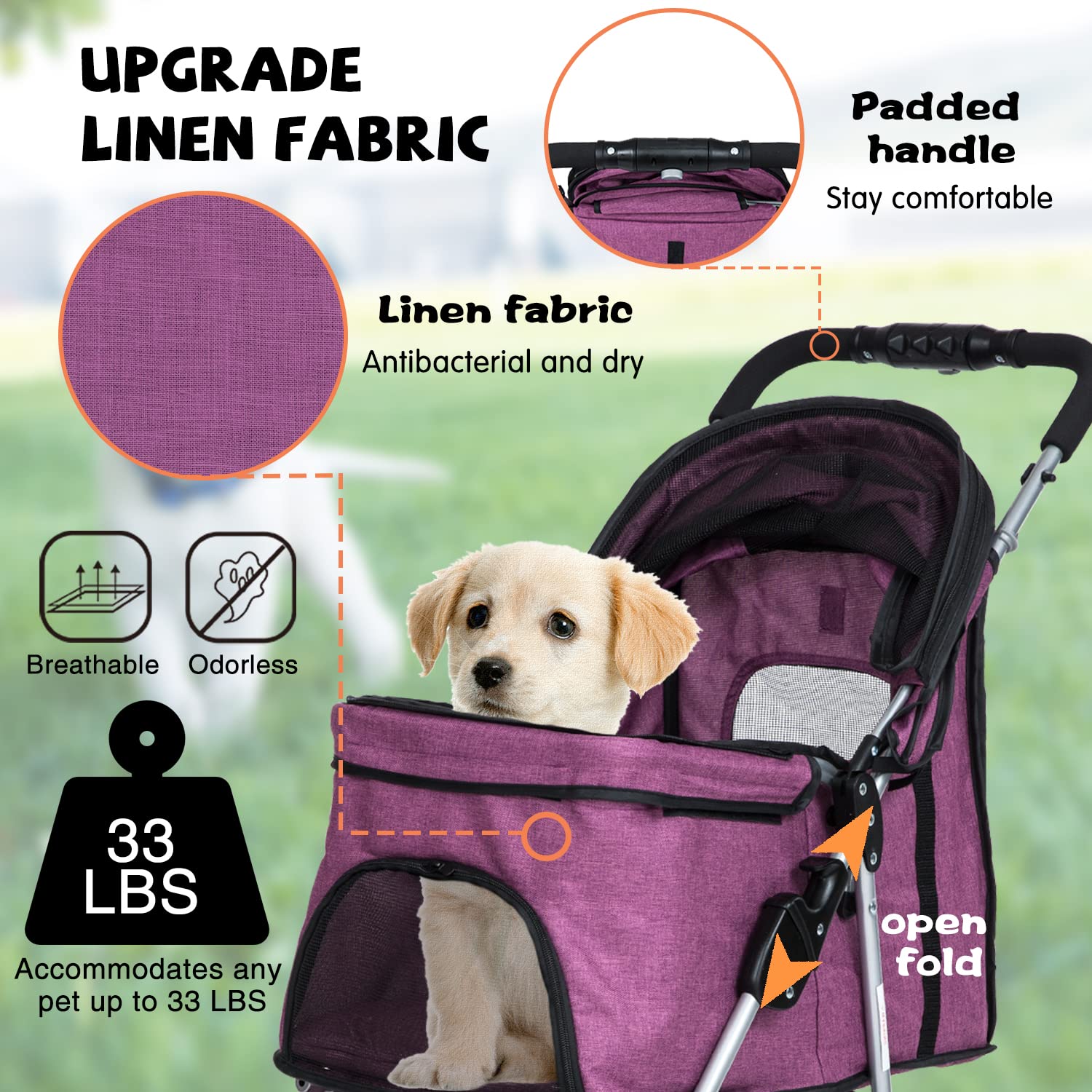 Ultimate Comfort: The Best Dog Stroller for Small Pets!