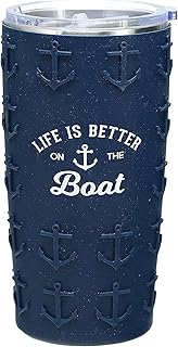 30+ Home Bar Designs With Unique Pirate-Themed Decor 53 Pavilion Gift Company - Life Is Better on the Boat - 20 ounce Stainless ...