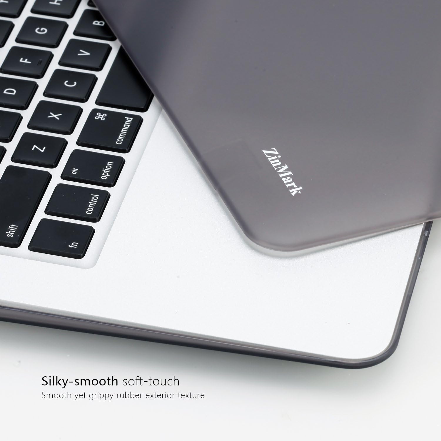 Zinmark 11 Inch Laptop Case Cover, Compatible with 11.6 Inch MacBook Air A1370 / A1465, Plastic Folio Hard Cover Case - Gray