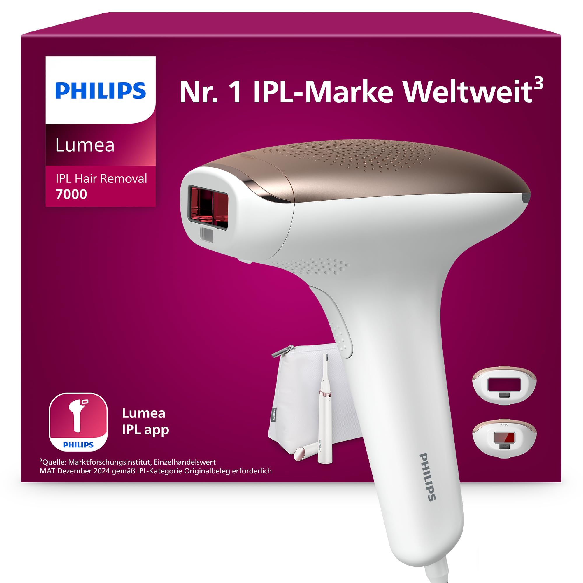 Philips Lumea Advanced IPL Hair Removal Tool, BRI921/00, with 2