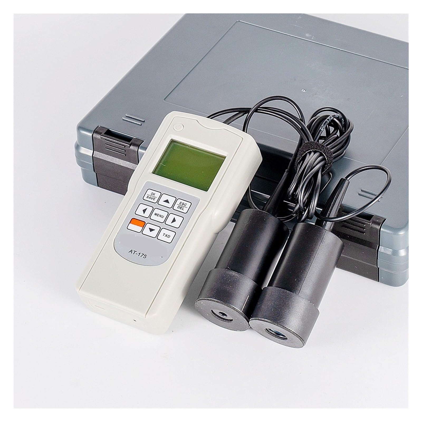 Espectrofotómetro, AT-175 medidor de transmitancia Digital lente S PC película plástica acrílica Solar probador alta precisión