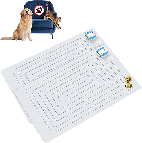 Scat - Alfombrilla de choque para perros y gatos en interiores, tapetes de choque para mascotas para entrenar mascotas, alfombrilla repelente
