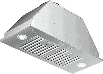 Range Hood Insert, EKON NAB01-30IN 900CFM Built-in Range Hoods Ducted/Ductless with 4-Speed Soft Touch Panel Control/Dishwasher-safe Filters, Kitchen Hoods for Over Kitchen Stove