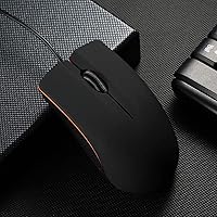 Vista 2 de Guiheng Ratón Ergonómico con Cable - Ratón USB para Computadora para Mano Derecha o Izquierda, Clics Duraderos para PC, Laptop, Escritorio, Negro