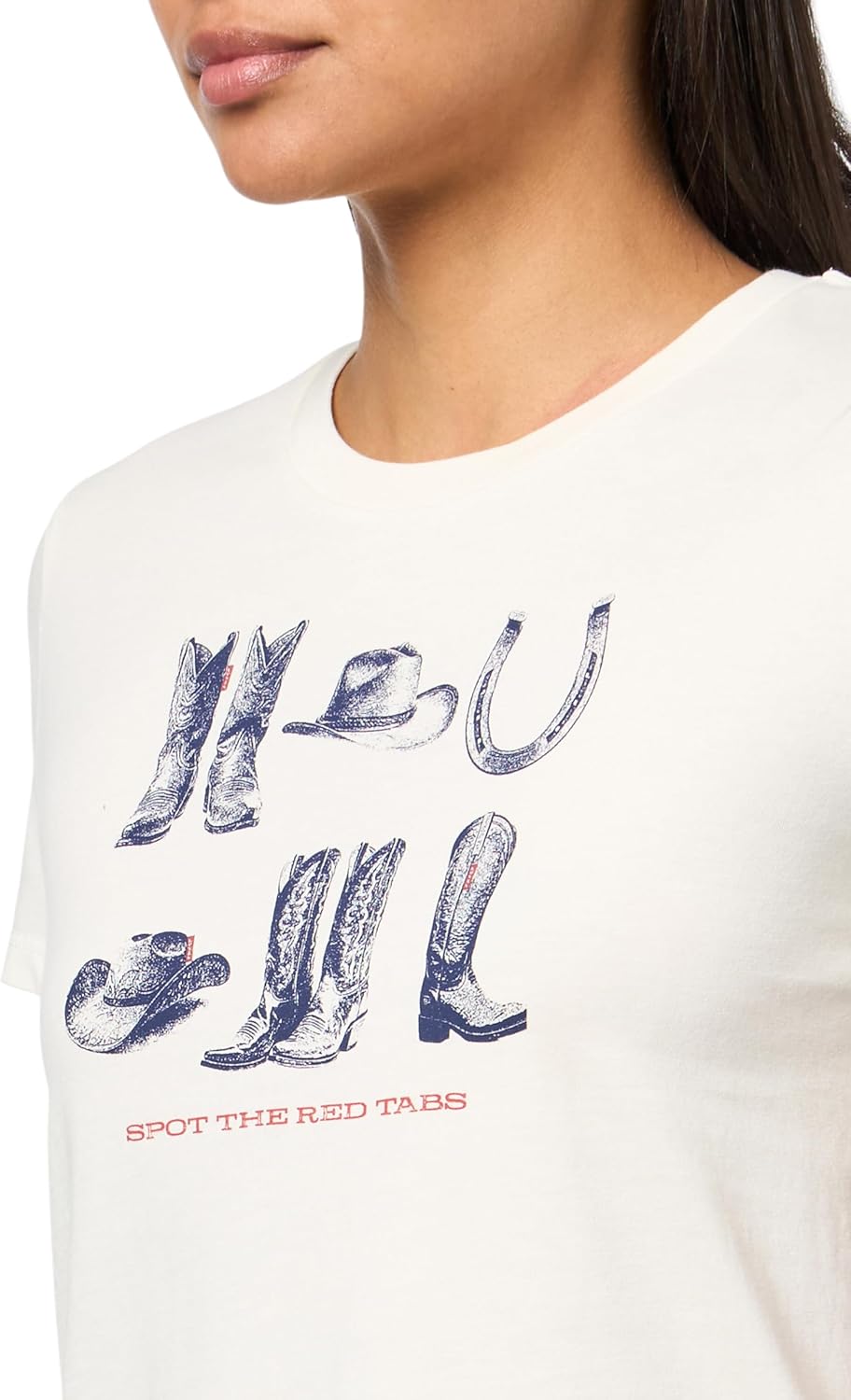 Levi's Women's Perfect Crewneck Tee Shirt (Also Available in Plus) - Image 3