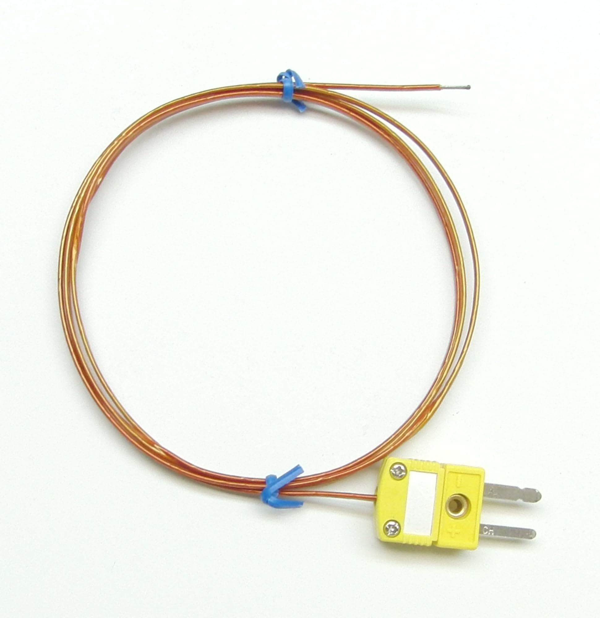 K-Type thermocouple Probe with high Temperature Kapton Plastic