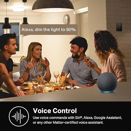 Vista 23 de Interruptor de luz inteligente Wi-Fi de Kasa por TP-Link – Control de iluminación desde cualquier lugar, fácil instalación en la pared (sólo polo)