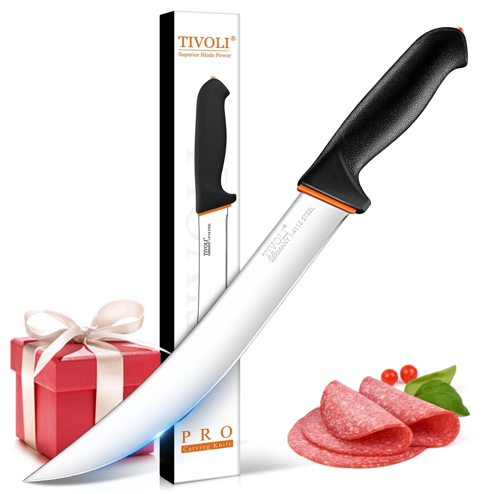 TIVOLI Bullnose Knife 10 Inch - Butcher Knife with Non-Slip Softgrip — Amazon image 8