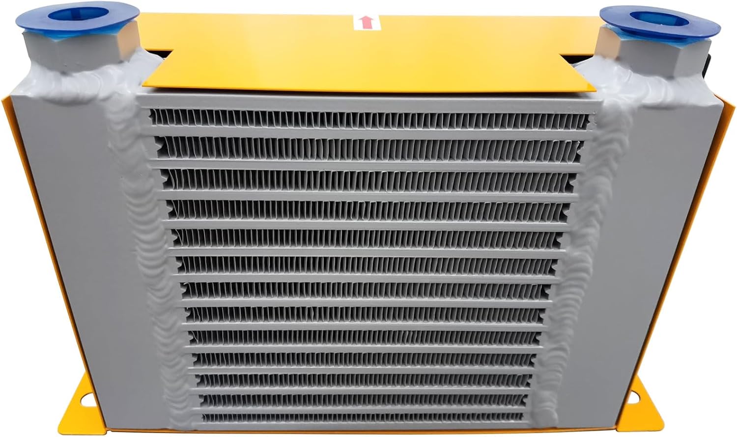 Hydraulic air cooler AH0608T Fan Air Cooling Oil Cooling Machine 60L/min Cooler used for Hydraulic Oil Compresses Air(DC12V 25W)