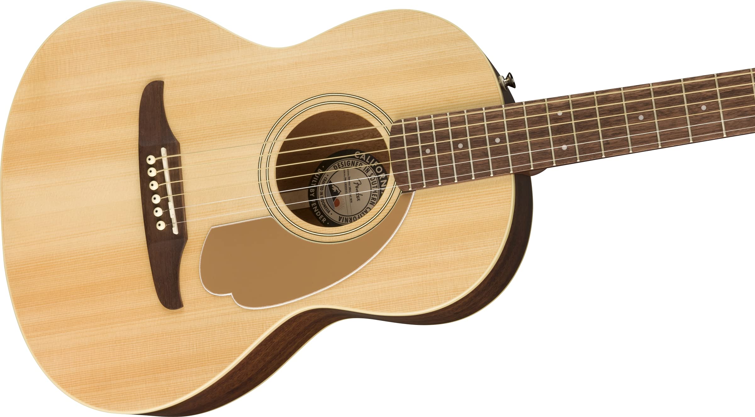 Fender Sonoran Mini Chitarra Acustica, Top in Abete, Scala 24.1 Pollici, Paletta Strat, Borsa Inclusa