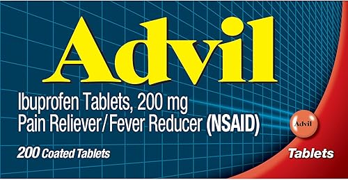 Vista 14 de Advil Analgésico y reductor de fiebre, medicamento para aliviar el dolor con ibuprofeno 200 mg para dolor de cabeza, dolor de espalda, dolor