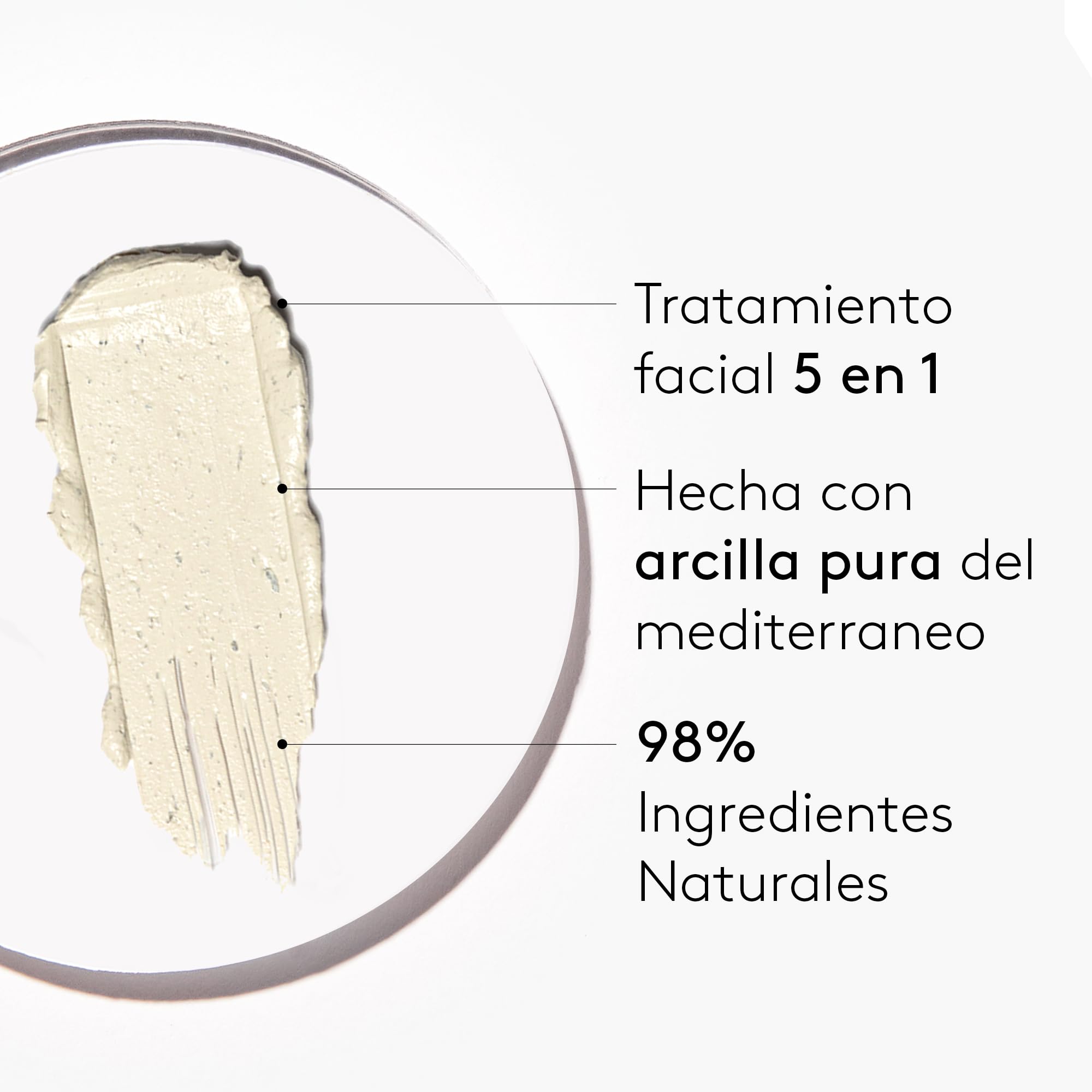 COCUNAT - Wondermask - Mascarilla Facial Limpiadora - Detoxifica, Exfolia y Equilibra - Cierra y Afina los Poros - Pieles Mixtas y Grasas - Elimina Impurezas - Granos - Acné - 50ml