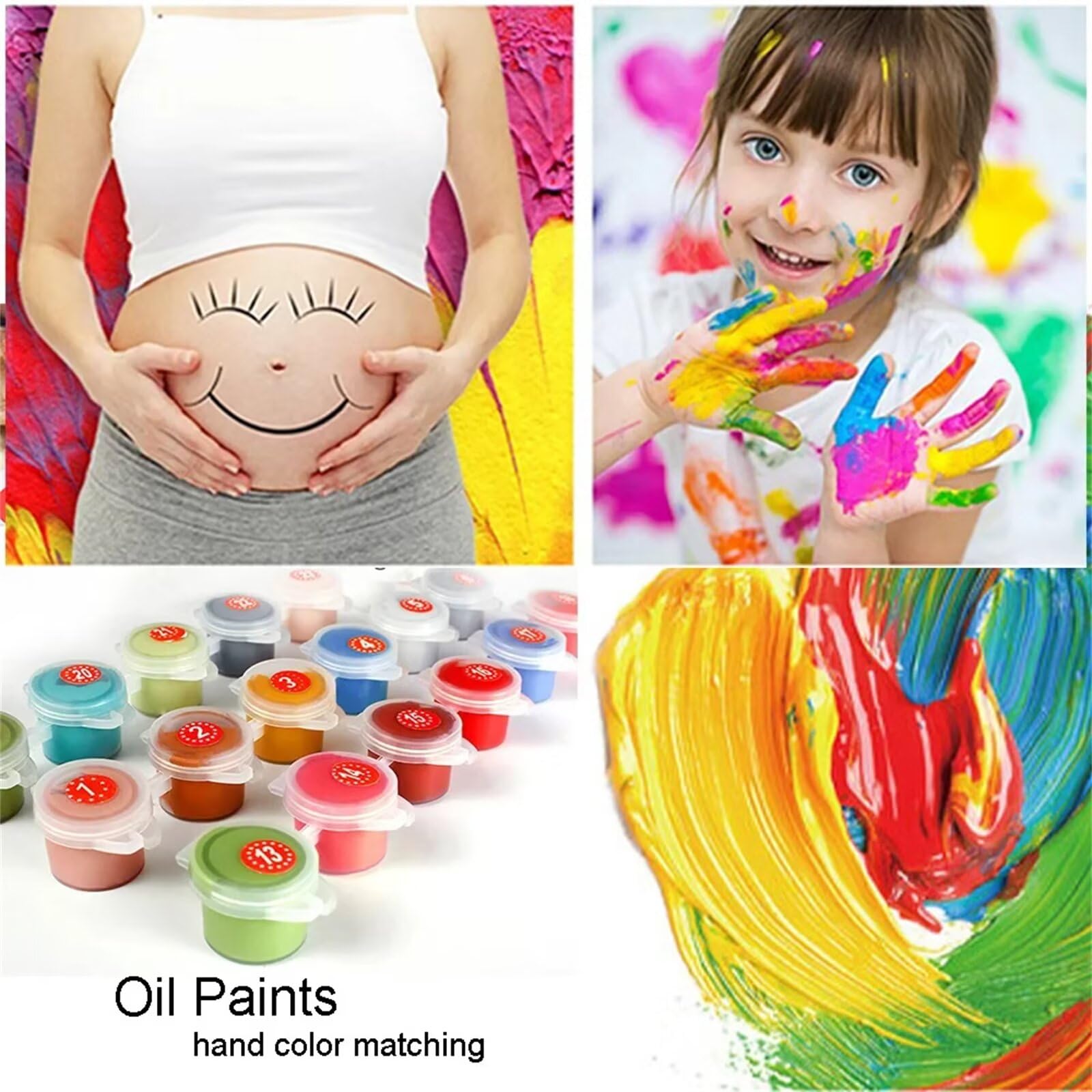 Peinture Numero Adulte Maison Bois Sans Cadre Peinture au Numéro Kits DIY Paint by Number avec 3 Pinceaux et Acryliques pour Décoration et Cadeaux - 60x60cm