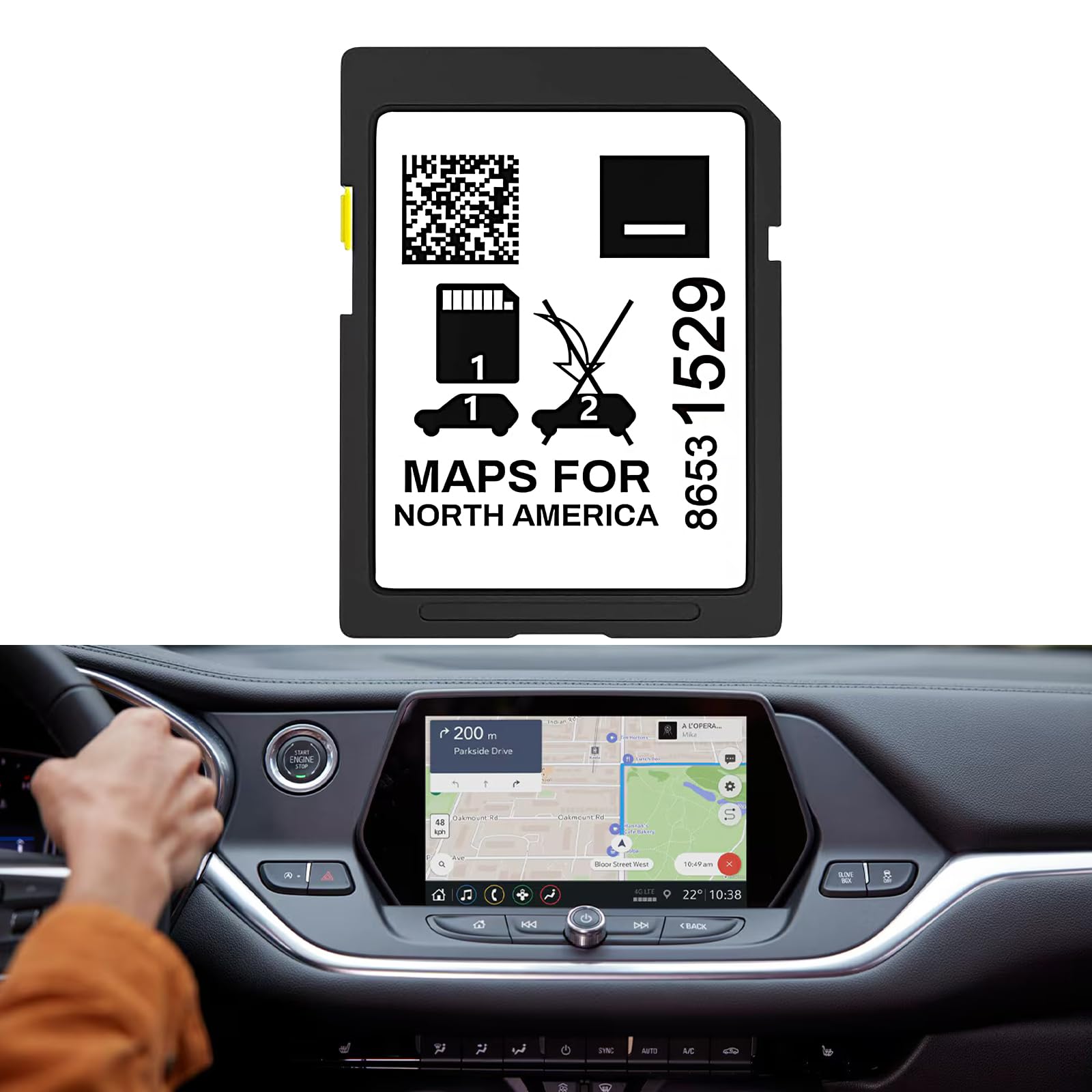 Amazon.com: Latest Navigation SD Card Update Map 86531529