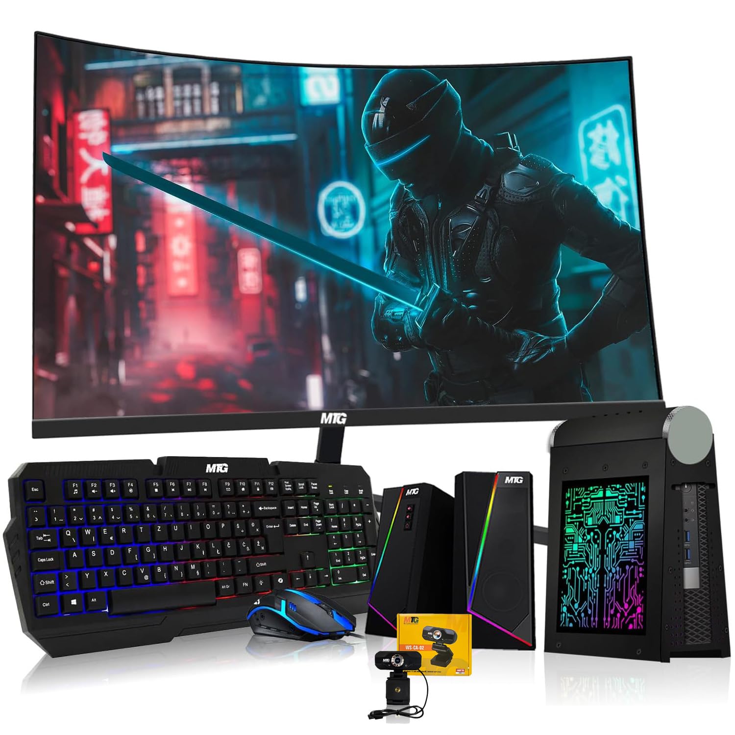 Amazon.com: TechMagnet CyberCube Mini PC Bundle, Intel Core i5