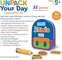 Vista 6 de Learning Resources Unpack Your Day Conversation Kit, 32 Pieces, Ages 5+, Social Emotional Learning Toys, Social Emotional Learning