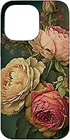 Vista 21 de Funda para iPhone 12/12 Pro Boho Shabby Chic Bohemio Rosas Vintage Flores Floral
