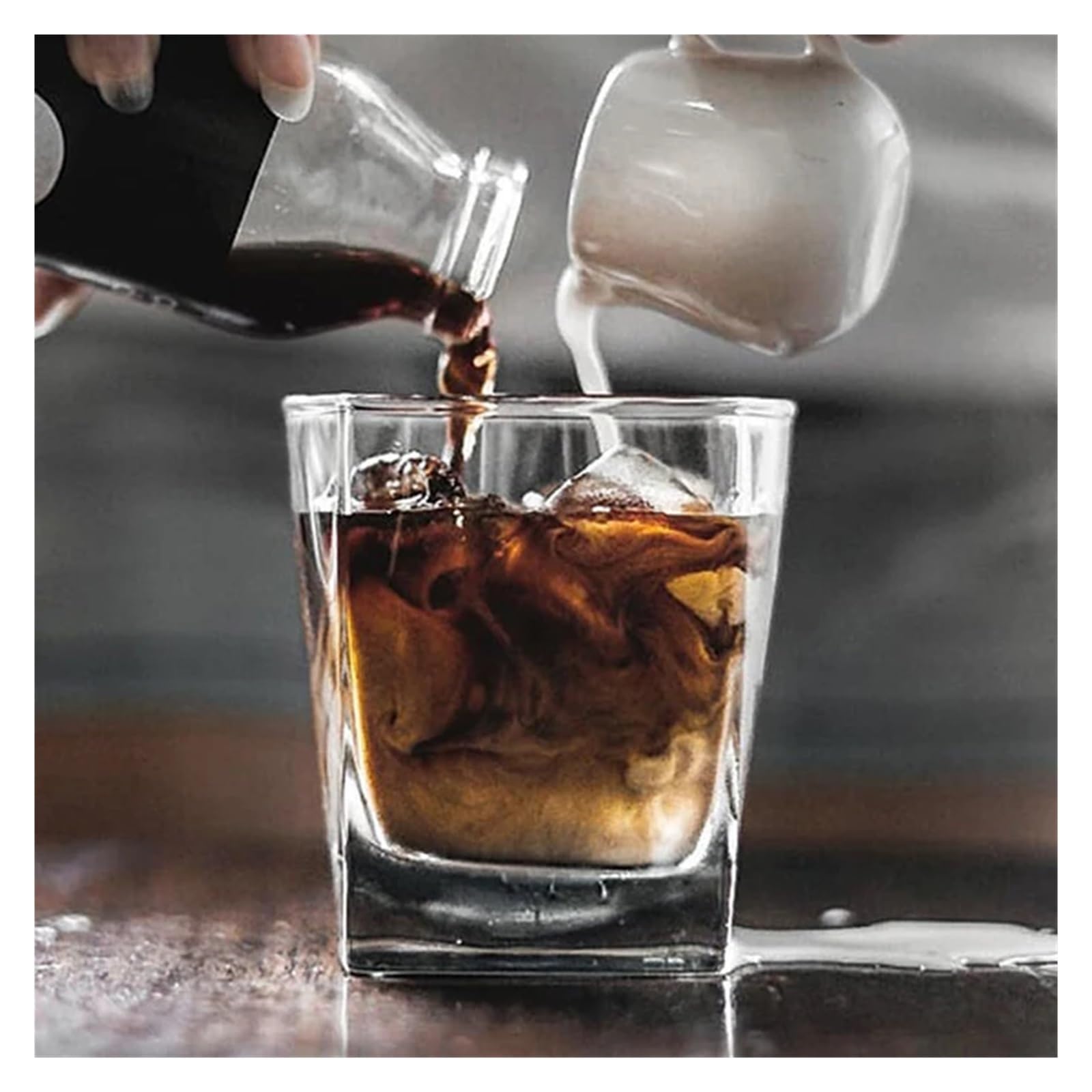 Kristallgläser 235 ml/330 ml Whiskygläser Relief Cocktailglas Transparent Trinkgläser Transparent Cognacglas Kaltgetränkebecher(330ml)