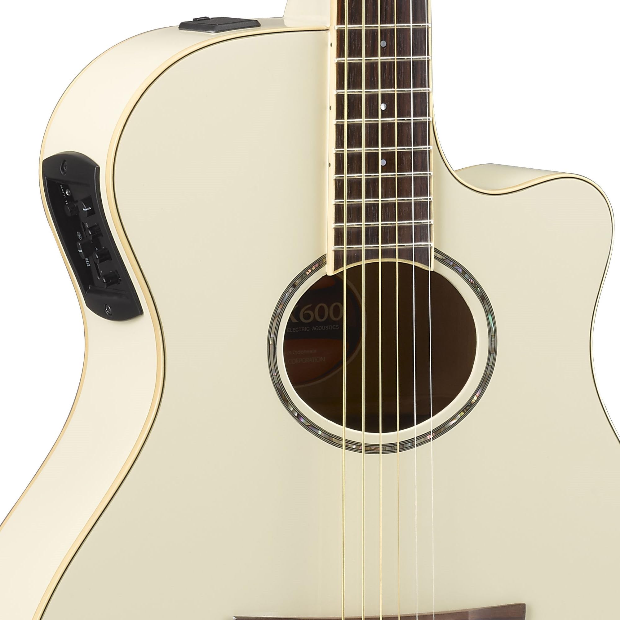 YAMAHA APX600 アコースティックギター ホワイト エレアコ Amazon