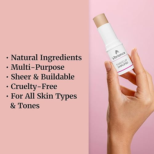 Miniatura 4 de Vibriance Palitos de Cutis  Base para Piel Madura  Cobertura Transparente y Modulable, Base de Maquillaje Facial para Mujeres Mayores  Base 3 en 1,
