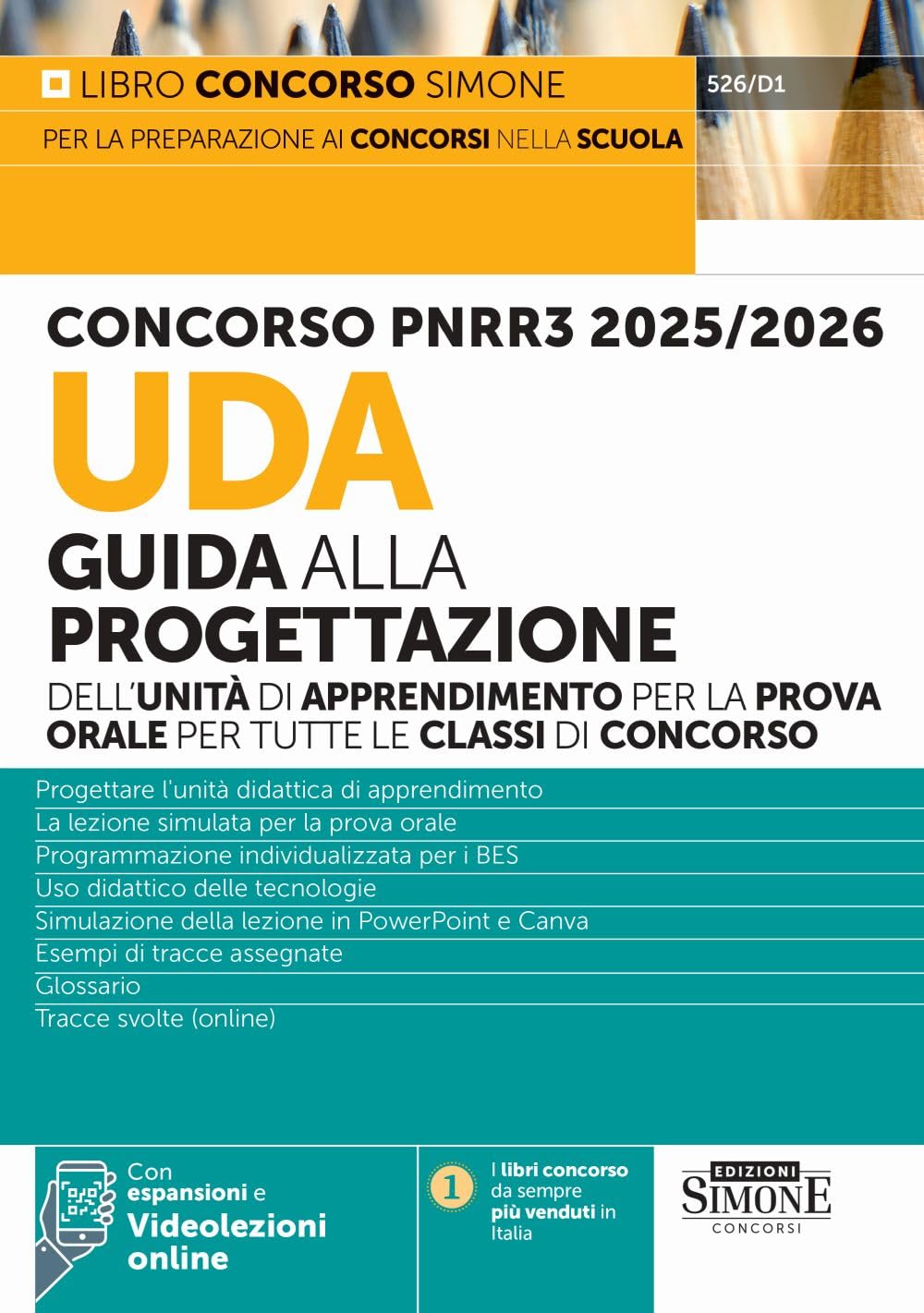 Concorso PNRR3 2025/2026. UDA Guida alla progettazione dell'unità di apprendimento per la prova orale per tutte le classi di concorso