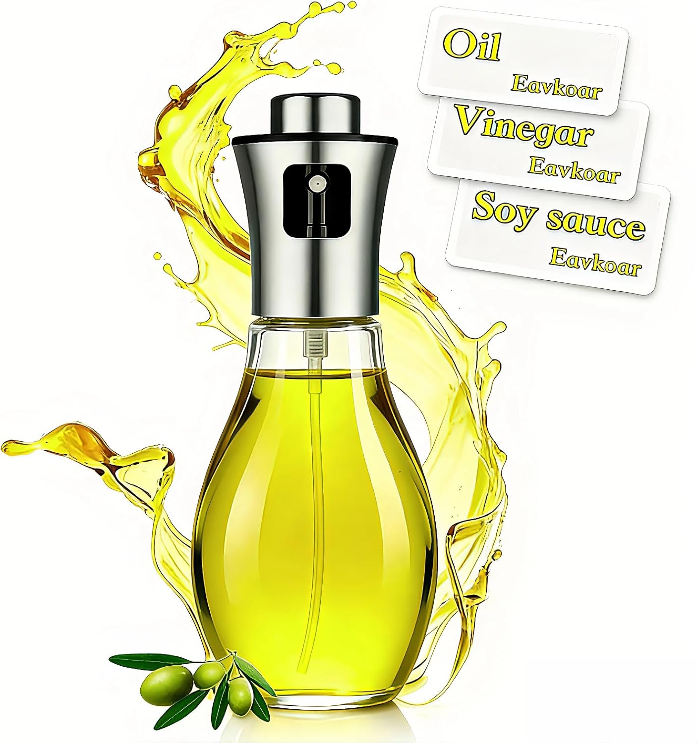 oil sprayer for cooking，Olive Oil Fine Mist Spray Bottle6.7oz/200ml