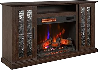 duraflame® Electric Fireplace TV Stand, Stromburg Oak