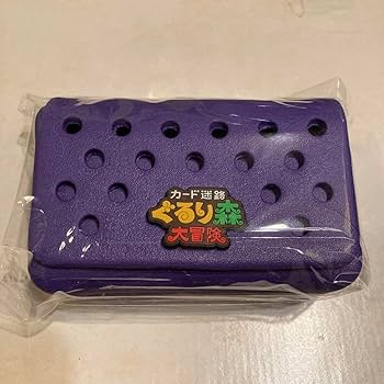 Amazon.co.jp: Card Maze Round Forest Horizontal Purple Pouch Card