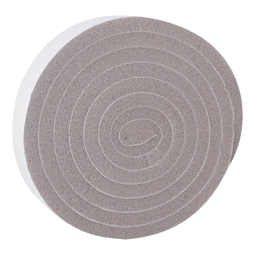 2pcs Foam Sticky Tape Noise Insulation Air Leakage Dust Insulation Roll Tape with Glue for Doors and Windows for Better Indoor Temperature Control