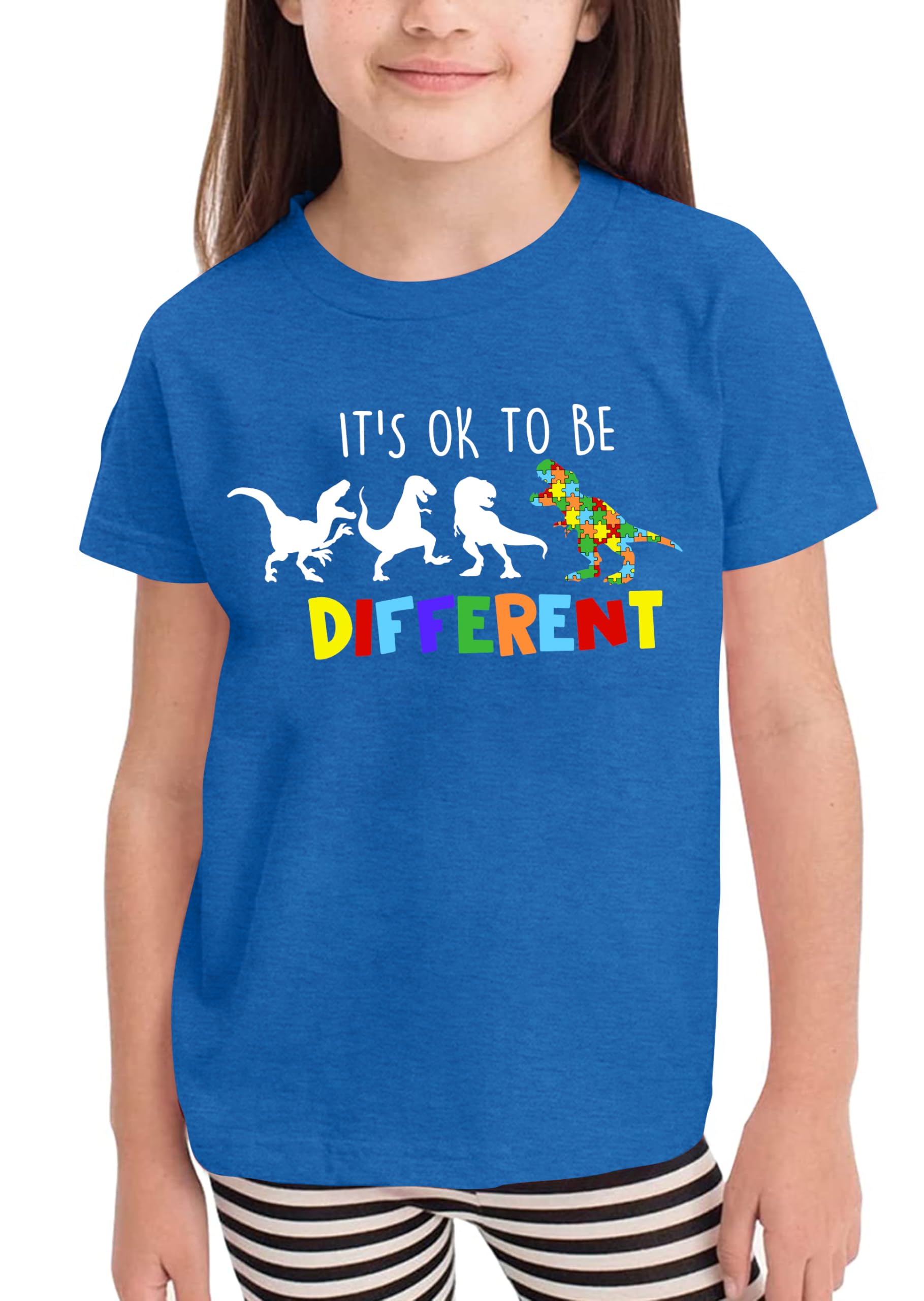 QAUN Autism Awareness Shirt Kids Autistic Tshirt for Toddler Boys Girls Autism Acceptance Tops — view 7
