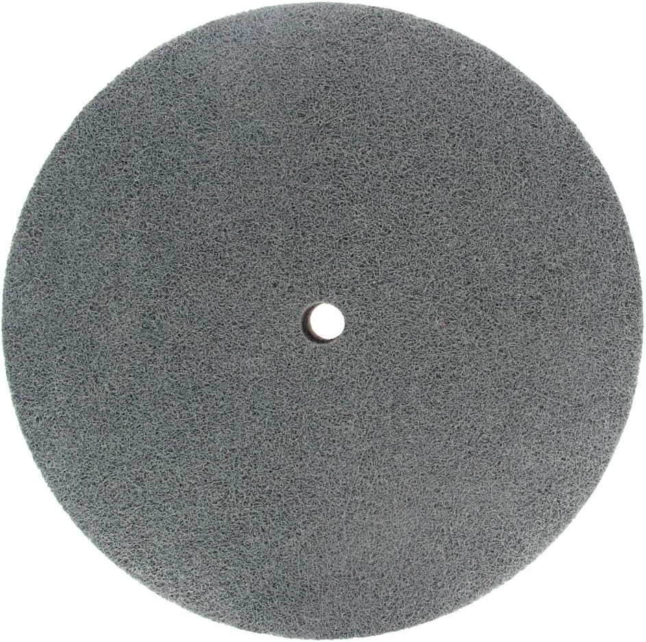 Utoolmart Flat Fiber Wheel, Abrasive Polishing Buffing Disc, Fiber Grinding Wheel, Abrasive Disc Polishing Tools, Fiber Wheel Abrasive Polishing Buffing Disc, 250mm Dia 50mm Thick, 1 Pcs