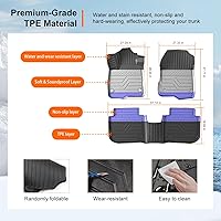 Vista 89 de powoq Fuel Floor Mat Compatible with 2017-2022 Honda CRV Trunk Mat Floor Liner TPE Cargo Mat Replacement for 2017-2022 Honda CRV Accessories