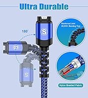 Vista 3 de Garmin - Cable cargador de reloj [2 unidades, 4 pies] compatible con Garmin Fenix 5 5S 5X 6 6S 6X Plus Pro 7 7S 7X 8, Forerunner 945 45 45S 245