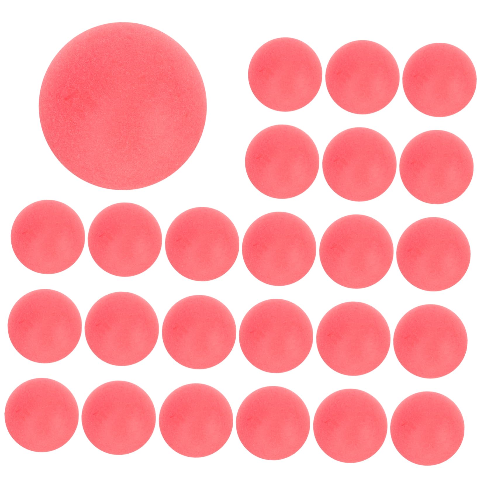 Toddmomy 40mm Small Balls Pp Material Non-Textured Pong Balls Ideal for Game Sets