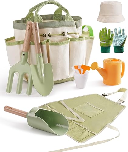 Kinder Gartenarbeit Set 18-tlg Gartenspielzeug ab 3 Jahren