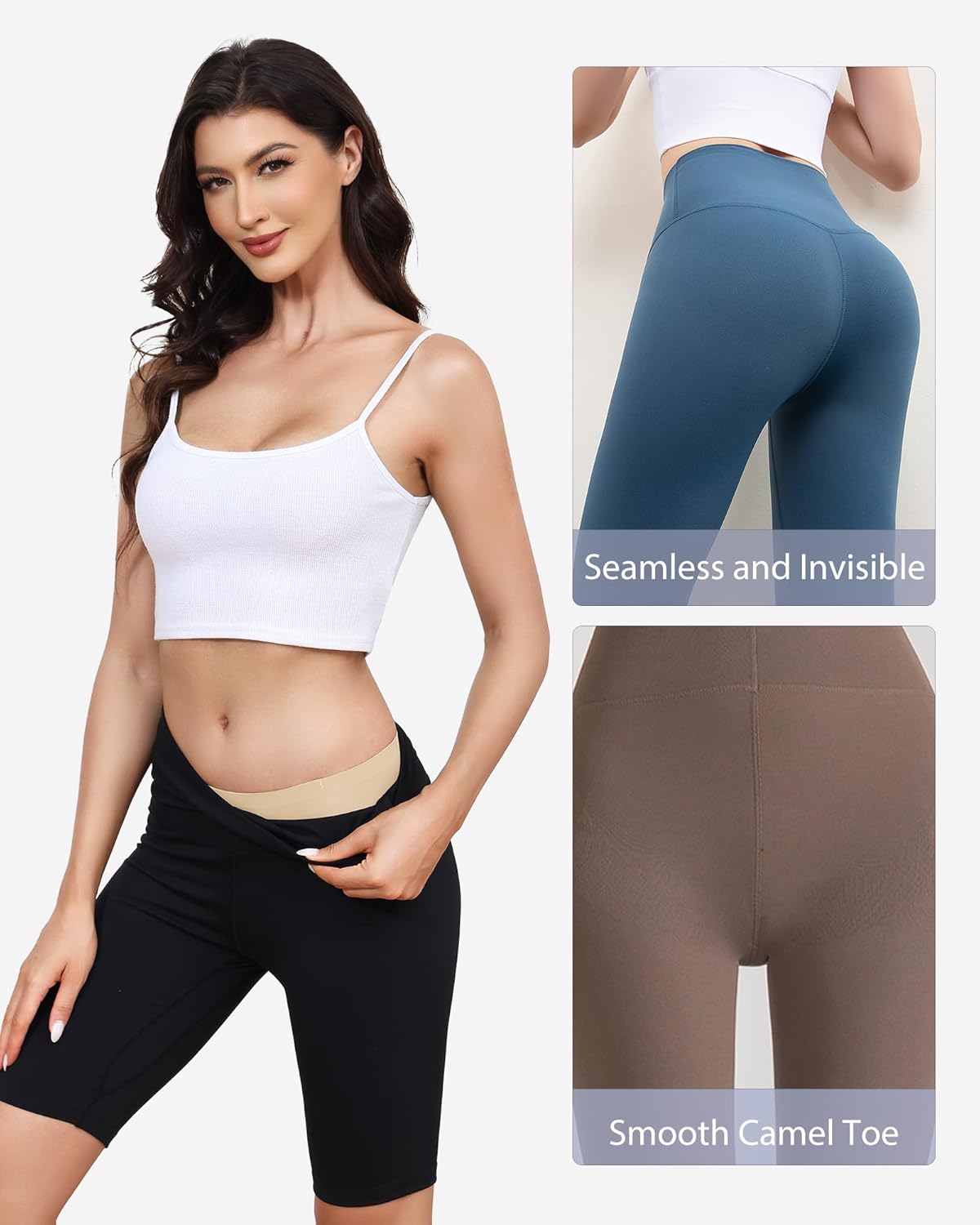 LEVAO Seamless Thongs for Women-Low Waist Invisible G-string No Show Thong Panty Liners Workout Panties S-XL - Image 2