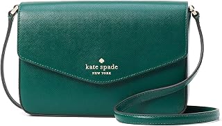 Sadie Envelope Leather Crossbody Purse (Jade green), Jade Green