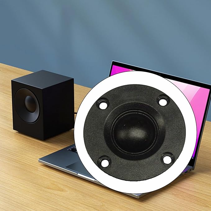 Altavoces de agudos 2 pulgadas 66 mm 6 Ohm 30 W con radiador de aluminio miniatura 7