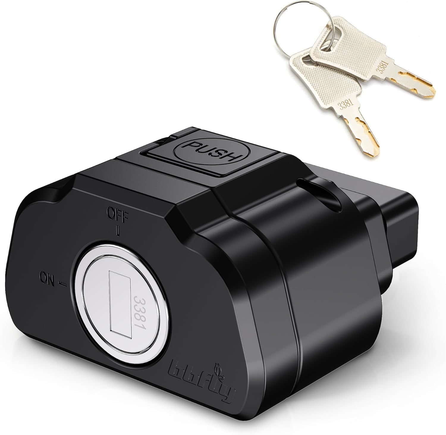 OBD Lock, bbfly-K02 ODB Port Locking Tool, Car OBD2 Protector Device (K02)