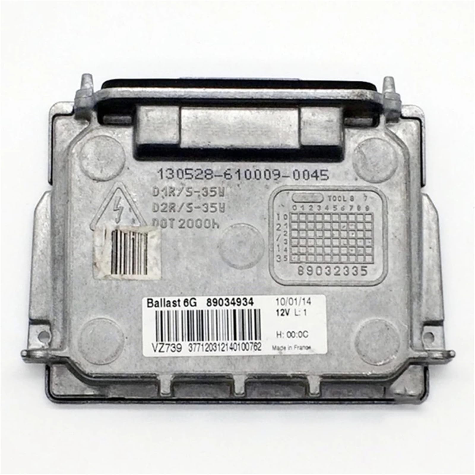 Balastro Faro de Xenón 6G HID Componente Óptico Estándar OE 89034934 5