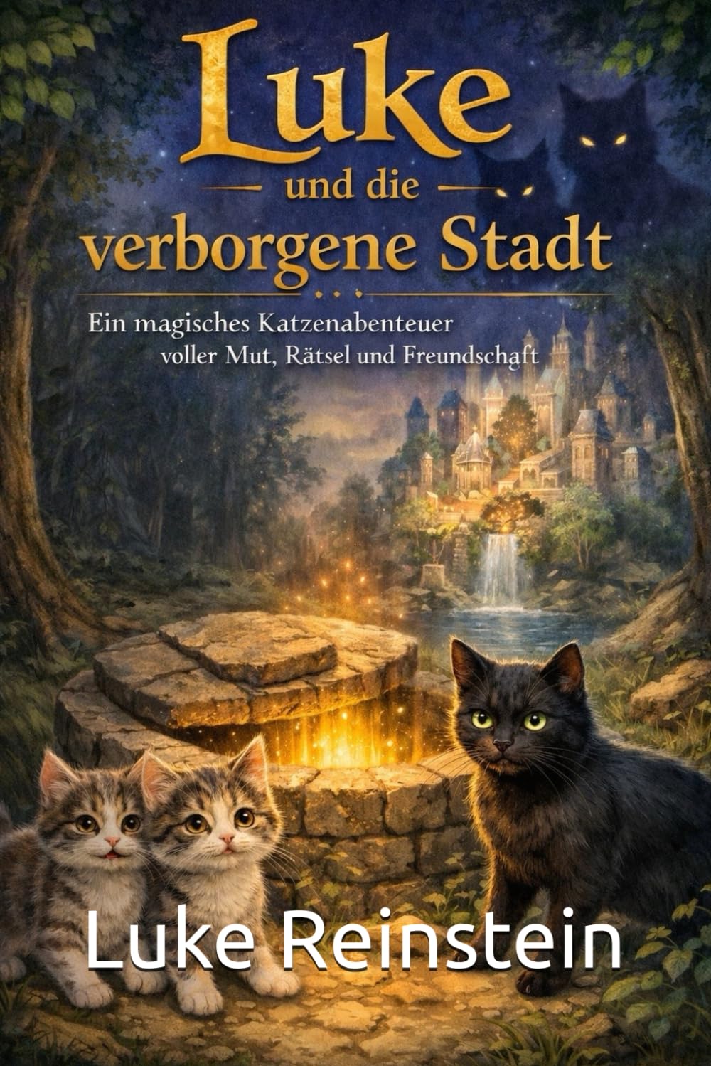 Luke und die verborgene Stadt: Ein magisches Katzenabenteuer voller Mut, Rätsel und Freundschaft