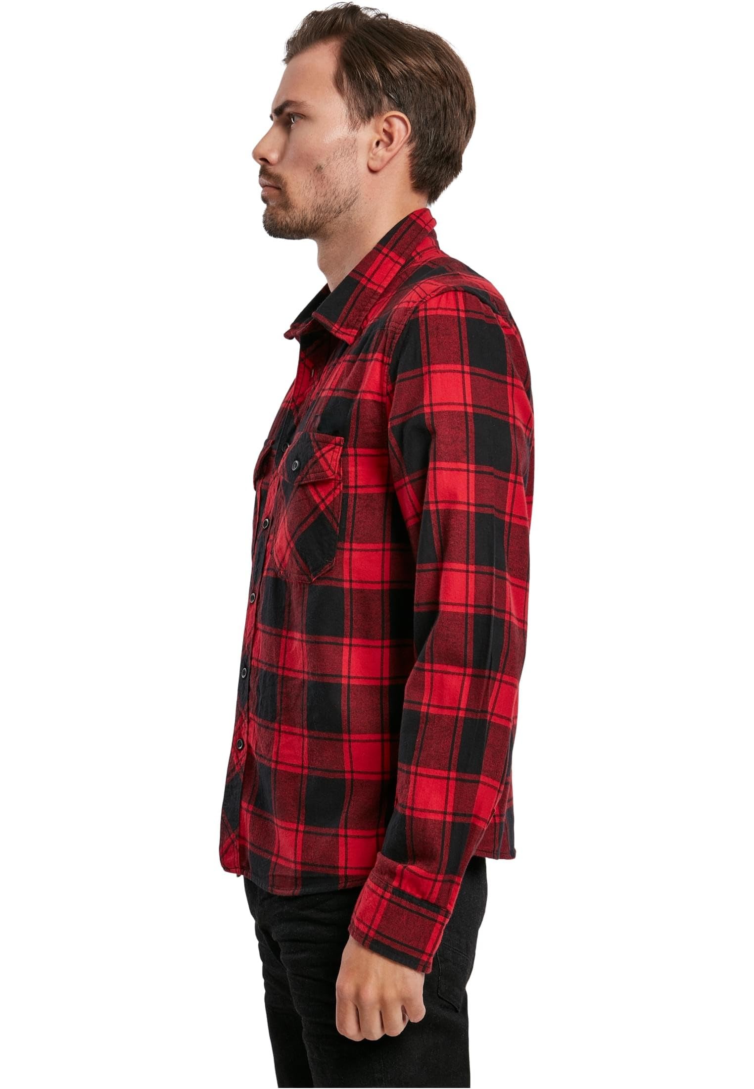 Brandit Camicia A Quadri Uomo Flanella Hemd